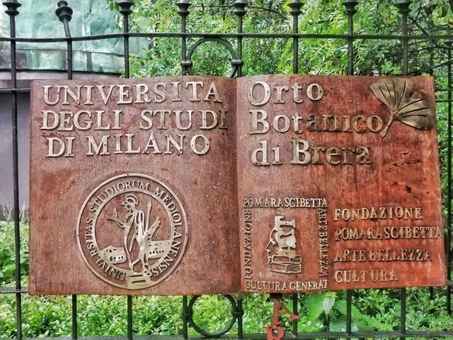 Exploring the Botanical Gardens of Brera in Milan 🌿