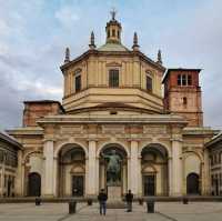 San Lorenzo and its columns in Milan