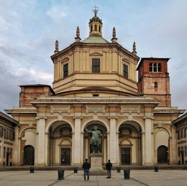 San Lorenzo and its columns in Milan