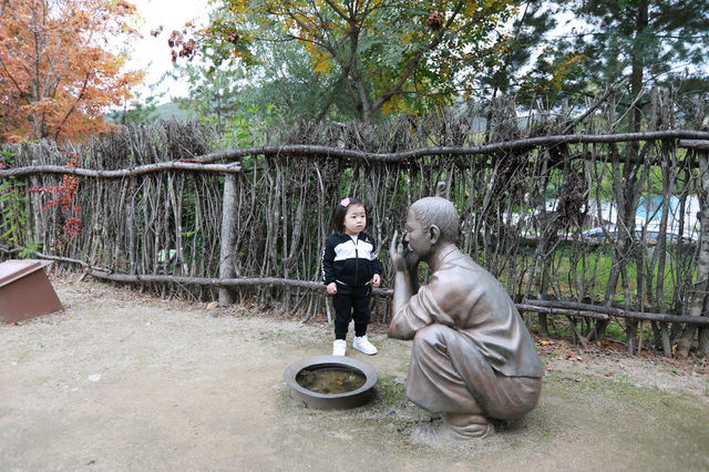 정선 아라리촌 풍경이 너무 예뻐