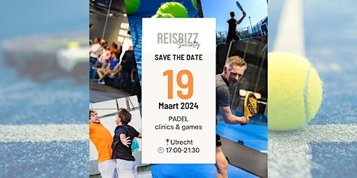 Reisbizz Society Padel Event | HAL22 - Padel - Bowling - Pool - Squash - Snooker - Fitness, Zonnebaan, Utrecht, Nederland