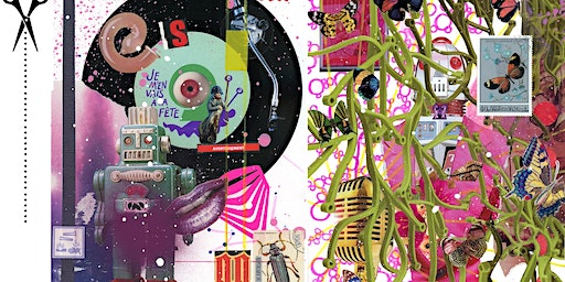 Collage workshop with Jerome Bertrand in Montreal | Jerome Bertrand Studio