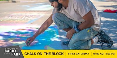 Chalk on the Block in Midtown Houston | Bagby Park in Midtown Houston