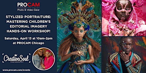 Stylized Portraiture: Mastering Children's Editorial Imagery Hands-on Class | PROCAM Chicago