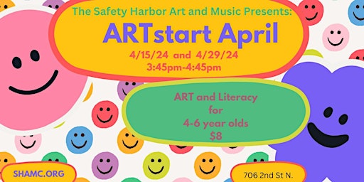 ARTstart April 15, 2024 | Safety Harbor Art And Music Center