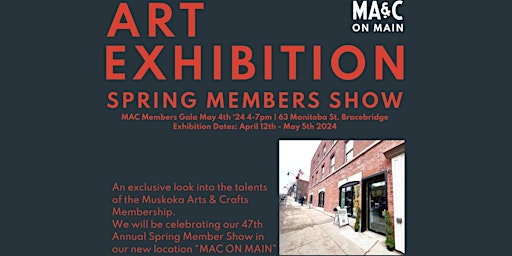 MAC Presents the Spring Member Gala | Town of