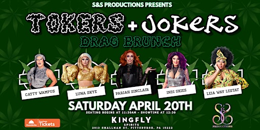 Tokers and Jokers Drag Brunch at Kingfly Spirits! | Kingfly Spirits