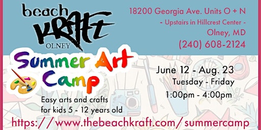 Art Camp Day Pass | the beachKraft