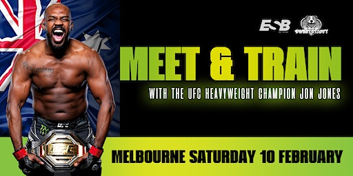 UFC heavyweight champion Jon 'Bones' Jones - Melbourne (10 February) | Melbourne