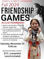 Fall 2024 Friendship Games - Club Championship | Sarnia Olympic Taekwondo, London Road, Sarnia, ON, Canada