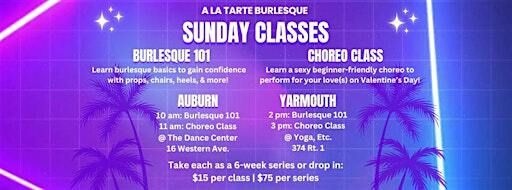 Burlesque 101 6-week series (Auburn) | The Dance Center