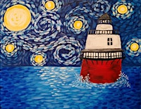 Starry Night at the Bug Light | Kingston Collection