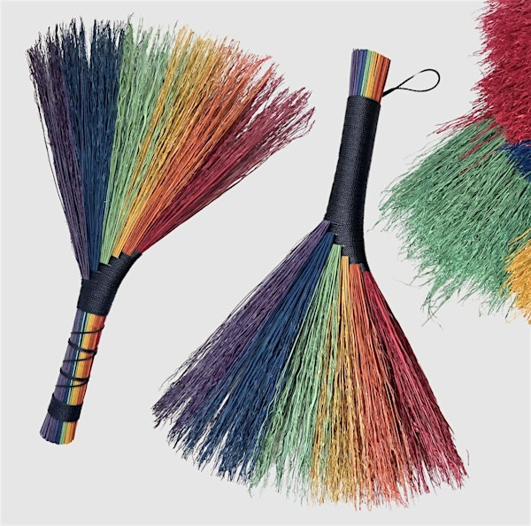 Make a Rainbow Broom with Tia Tumminello of Husk Brooms | Contemporary Craft - Timmons Studios