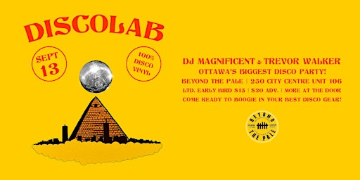 DiscoLab: September [BOOGIE SKOOL!] | Beyond the Pale Brewing Company