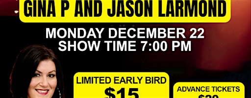 Monday Live at The Real Jerk Restaurant with Gina P and Jason Larmond | The Real Jerk Restaurant