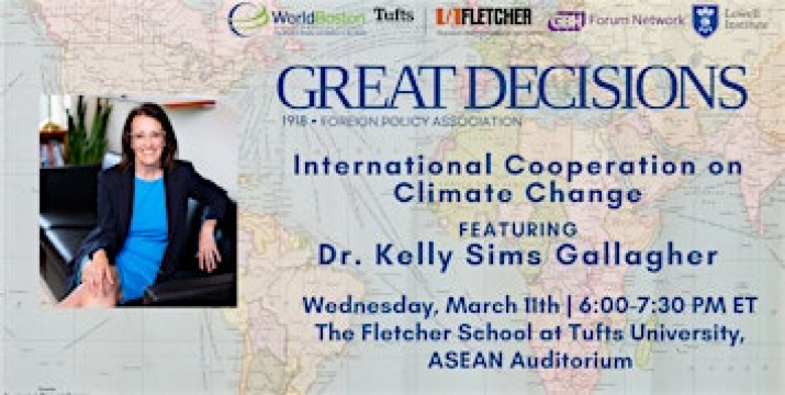 Great Decisions: International Cooperation on Climate Change | 160 Packard Ave