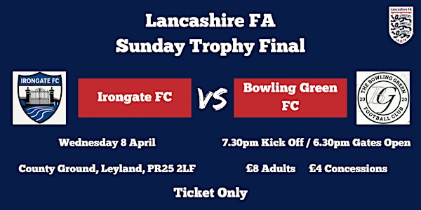 Lancashire FA Sunday Trophy Final 2026 | County Ground (Leyland)