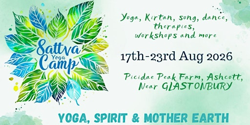Sattva Yoga Camp 2026 | Badgers Holt,