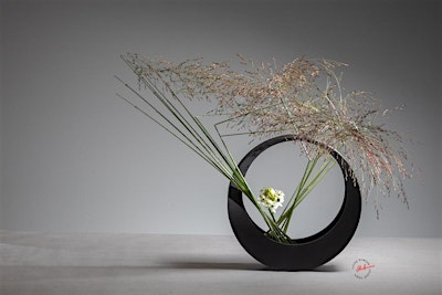 The Living Line - A Live Ikebana Performance - Featuring Louise Worner | St. Anne’s-Belfield School  - Grisham Hall Auditorium
