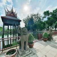 หอไตรกลางน้ำภูมิปัญญา​โบราณ