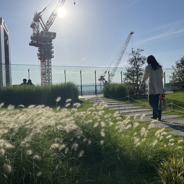 グランフロントの穴場スポット!?テラスでゆっくり☺️