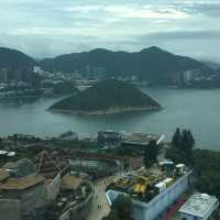 view from Hong Kong ocean park