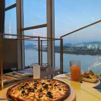 :: ソウル🇰🇷 漢江の夜景を眺めながら最高の夜を🍾🍸🥂VISTA WALKERHIL   【Re:Bar】