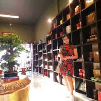 เหอผิง ร้านชาสไตล์จีนในศูนย์วัฒนธรรมไทย-จีน