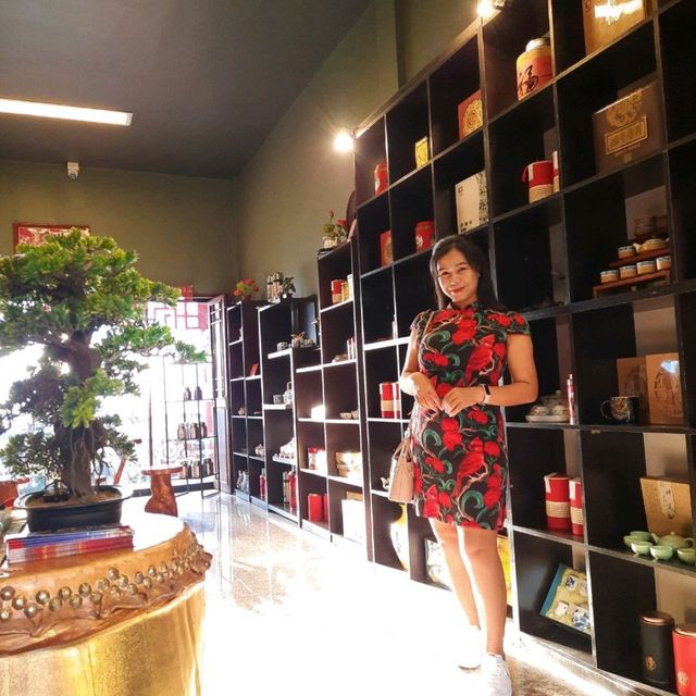 เหอผิง ร้านชาสไตล์จีนในศูนย์วัฒนธรรมไทย-จีน