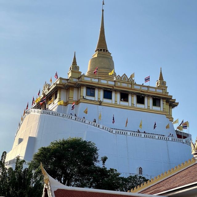 Golden mount in central of Bangkok