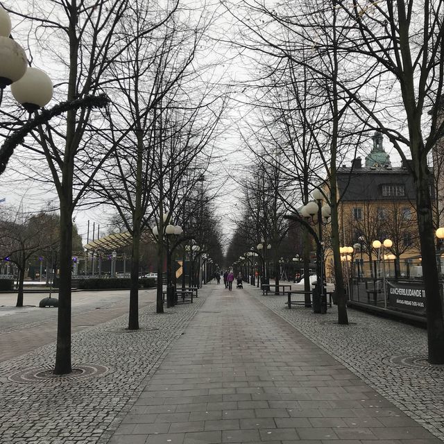 roaming around Stockholm