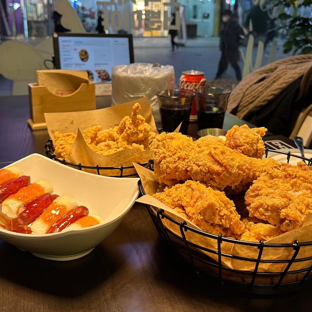 BBQ치킨 화정로데오점 바삭바삭 후라이드 맛집