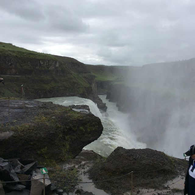 Wonderful Waterfall of Gullfoss