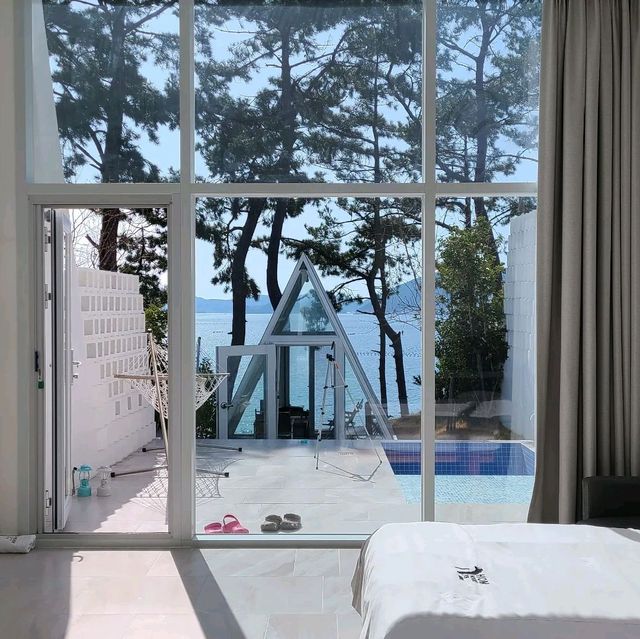 거제 가성비 감성숙소 "생각속의 집 펜션"