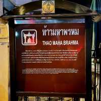 The Famous Iconic Erawan Shrine In Bankok