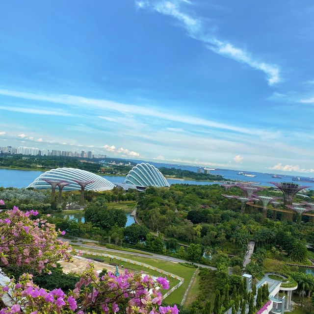 Breathtaking view from MBS hotel 