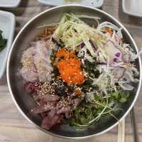 바닷가에 왔으면 물회는 먹어주어야죠!! 양양물회 맛집! “38횟집”