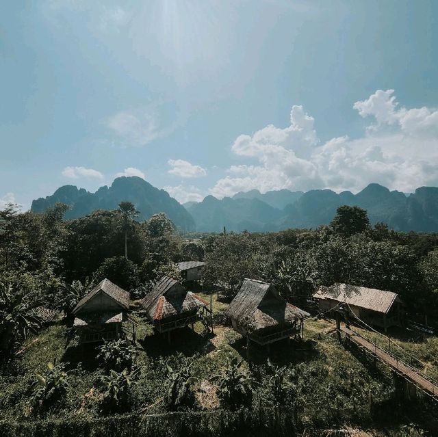 Great cafe in Vang Vieng