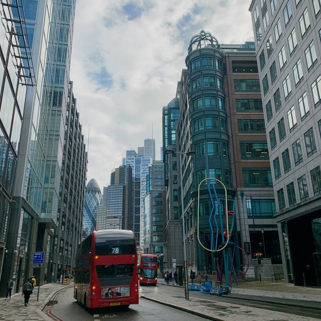 Brick Lane & Financial District in London