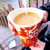 Lan Fong Yuen the Best Milk Tea in HK