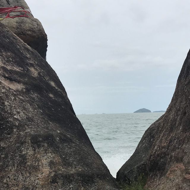 หาดเก้าเส้ง สงขลา 