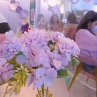 太子打卡紫色主題cafe