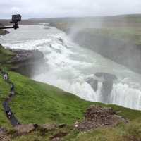 Wonderful Waterfall of Gullfoss