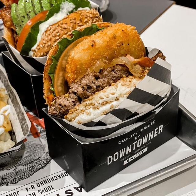 Downtowner ร้านเบอร์เกอร์โฮมเมดสัญชาติเกาหลี