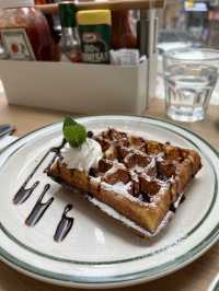 waffle主題抵食lunch set