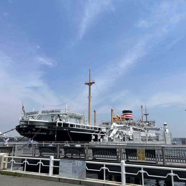 横浜の海の見える山下公園