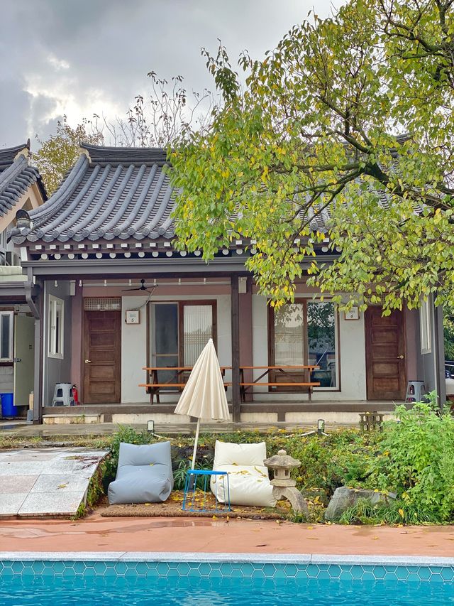 수영장이 있는 경주 한옥 숙소 ‘청춘한옥’ 🏯