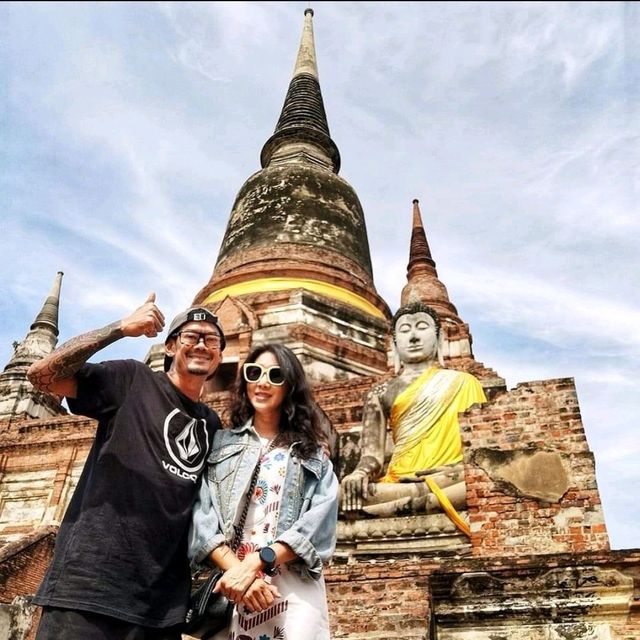 มาเที่ยวอยุธยาต้องแวะมาวัดใหญ่ชัยมงคล 🙏