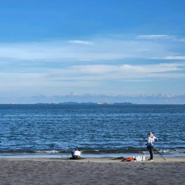 香港最美麗的海岸線-下長沙泳灘