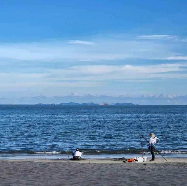 香港最美麗的海岸線-下長沙泳灘